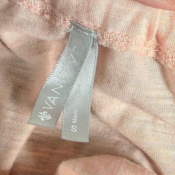 Vanity Lace Front Halter Tank Top Blush Pink S - Picture 5 of 7